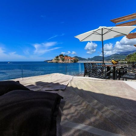 Apartments Sunset Beach Sveti Stefan Exterior foto