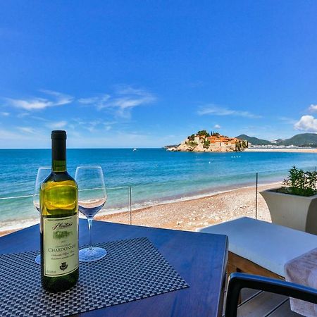 Apartments Sunset Beach Sveti Stefan Exterior foto