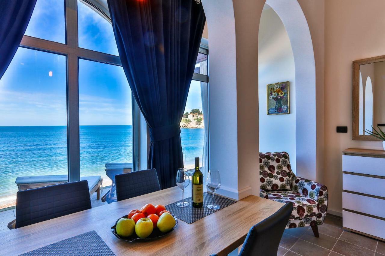 Apartments Sunset Beach Sveti Stefan Exterior foto